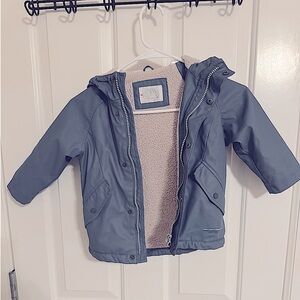 Zara Kids Raincoat Fleece-Lined